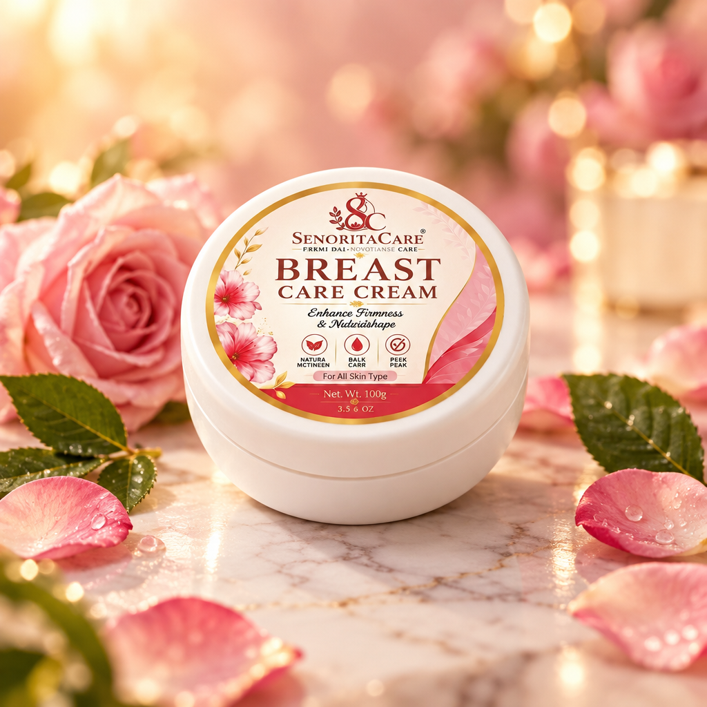 Senorita Natural Breast Firming Cream for Women – Ayurvedic Nourishing Formula by Senoritacare