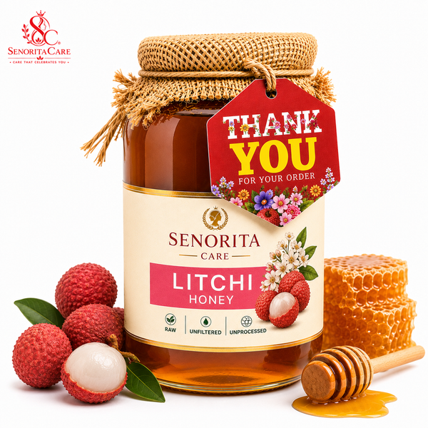 Senorita Litchi Honey | Support Immunity & Women’s Wellness | Pack Size 500gm