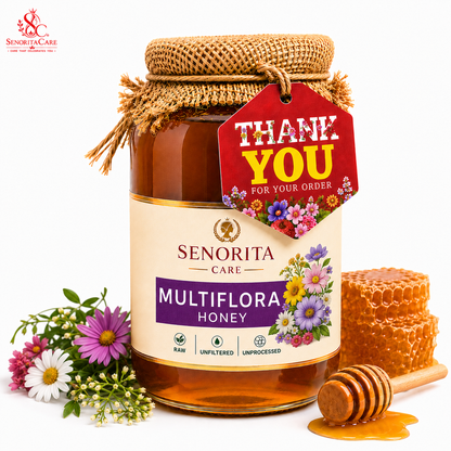 Senorita Multiflora Honey | Pure Nature, Daily Wellness, Natural Energy | Pack Size 1kg