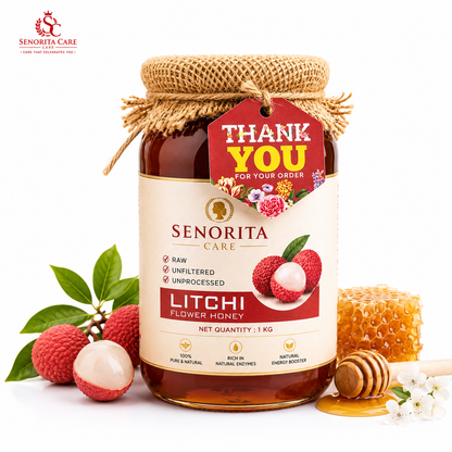 Senorita Litchi Flower Pure Honey | Support Immunity & Women’s Wellness 1 kg