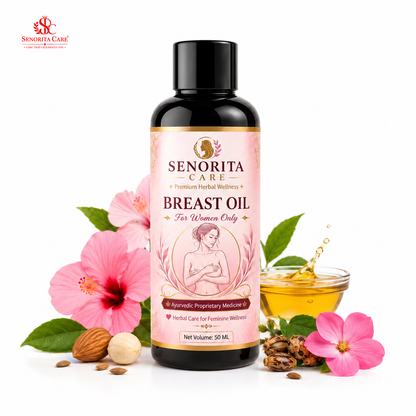 Senorita Breast Growth Oil for Women | Feminine Care Oil | Natural Skin Nourishing Formula 50ml