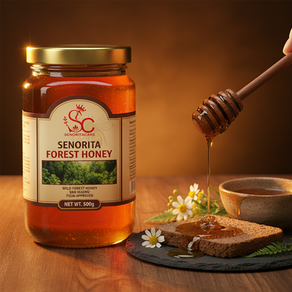 Senorita Forest Honey 500g daily family wellness usage by SenoritaCare