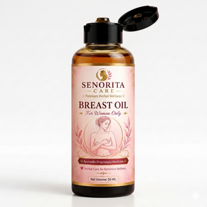 Senorita Breast Growth Oil for Women | Feminine Care Oil | Natural Skin Nourishing Formula 50ml