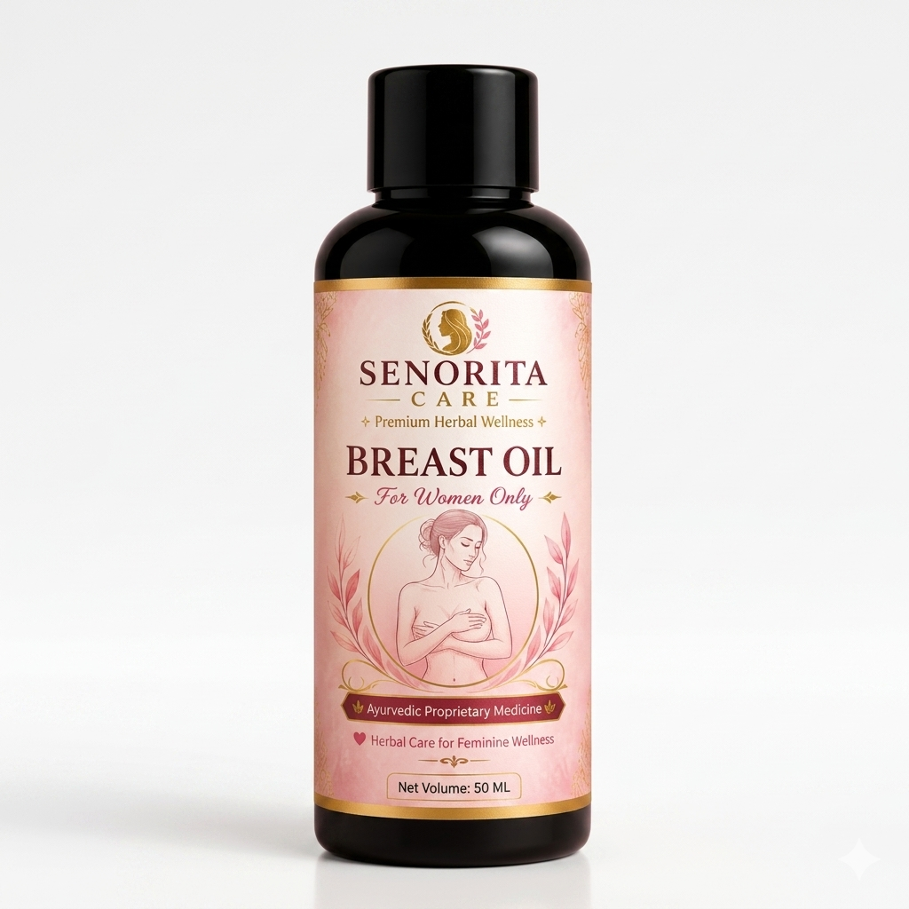 Senorita Breast Growth Oil for Women | Feminine Care Oil | Natural Skin Nourishing Formula 50ml