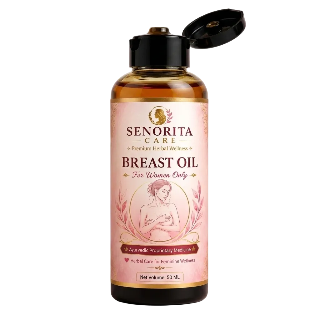 Natural Breast Massage Oil for Women – Herbal Firming Oil by Senoritacare