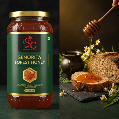 Senorita Forest Honey 1kg daily family wellness usage by SenoritaCare