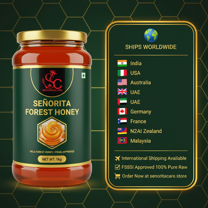 Senorita Forest Honey 1kg international shipping worldwide order now SenoritaCare
