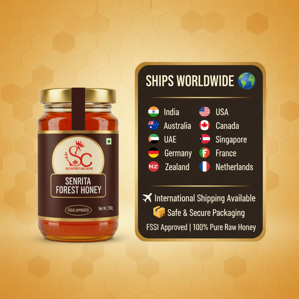 Senorita Forest Honey 250g international shipping worldwide