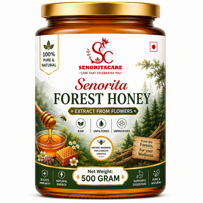 Senorita Pure Forest Honey 500g – Unprocessed Wild Honey by Senoritacare