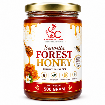 Senorita Forest Honey 500g – Pure Wild Raw Honey by Senoritacare