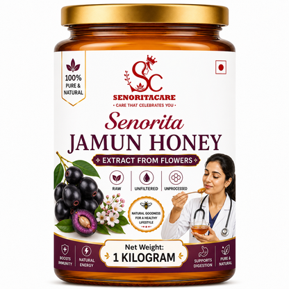 Senorita Jamun Honey 1kg – Pure Natural Black Plum Honey by Senoritacare