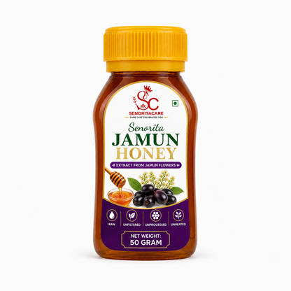 Senorita Jamun Honey 50g – Pure Natural Black Plum Honey by Senoritacare