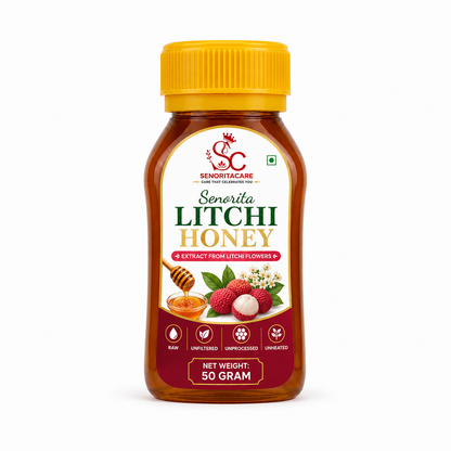 Senoritacare Litchi Honey 50g – Immunity Support & Women's Wellness Honey