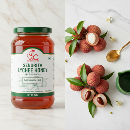 Senorita Lychee Flower Honey 250g litchi honey lifestyle fresh lychee fruits by SenoritaCare