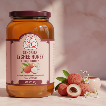 Senorita Lychee Flower Honey 50g litchi honey lifestyle fresh lychee fruits by SenoritaCare