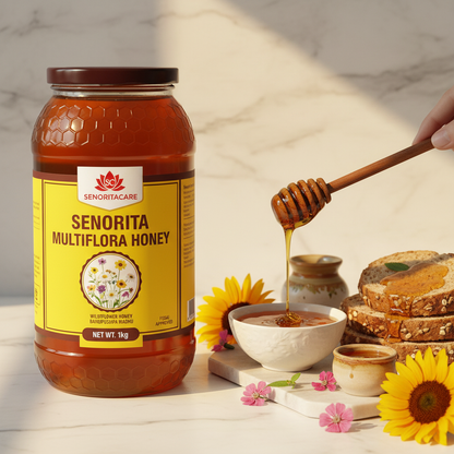 Senorita Multiflora Honey 1kg daily family wellness wildflower honey SenoritaCare