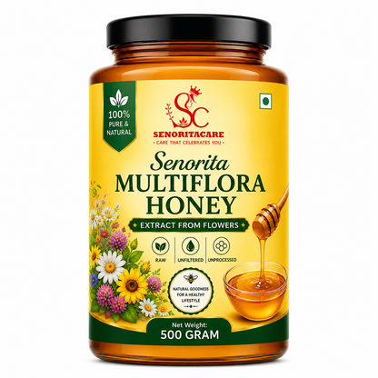 Senorita Multiflora Honey 500g  Antioxidant Rich Floral Honey – Senoritacare