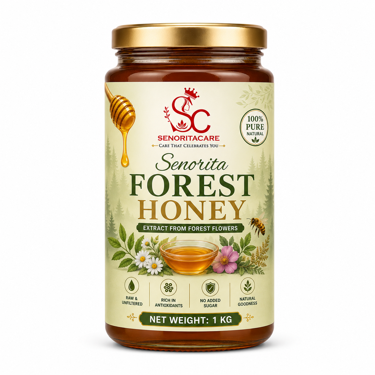 Senorita Forest Honey 500g – Natural Immunity Booster Honey – Senoritacare