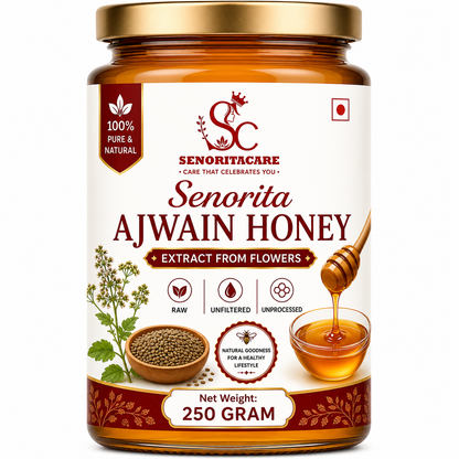 Senorita Ajwain Honey 250g – Natural Energy & Immunity Honey – Senoritacare