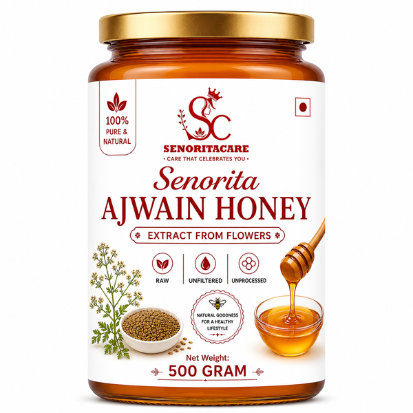 Senorita Ajwain Honey 500g – Natural Energy & Immunity Honey – Senoritacare