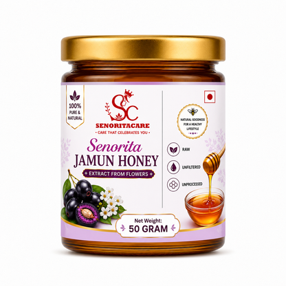 Senorita Jamun Honey 50g – Antioxidant Rich Natural Honey – Senoritacare
