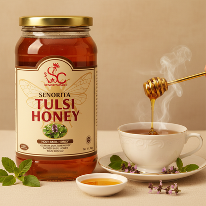 Senorita Tulsi Honey 1kg Ayurvedic usage tulsi tea daily wellness SenoritaCare