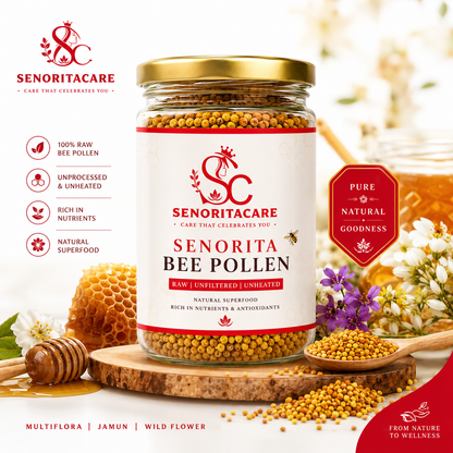 Senorita Bee Pollen Granules 250g – Protein Rich Ayurvedic Superfood – Senoritacare