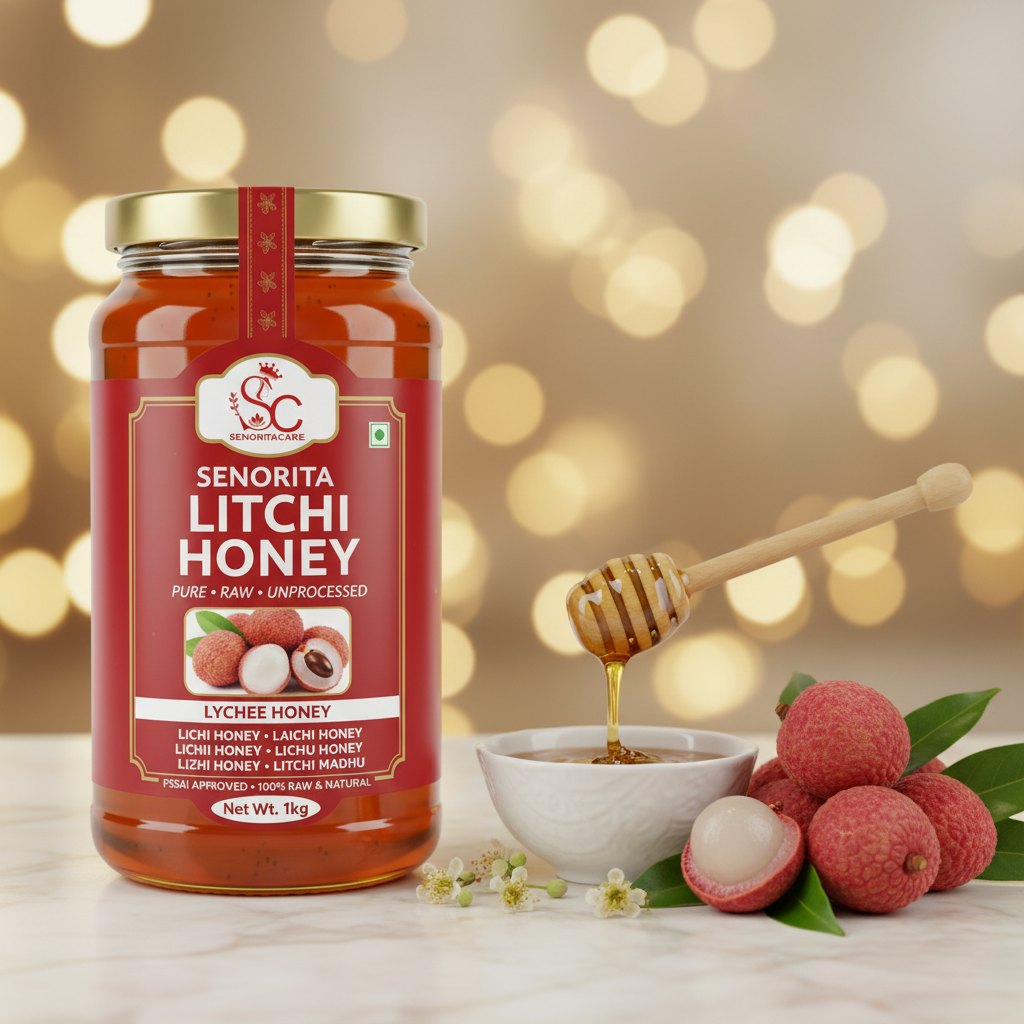 Litchi Honey 1kg Lifestyle Order Now Senorita Honey Now At SenoritaCare Store