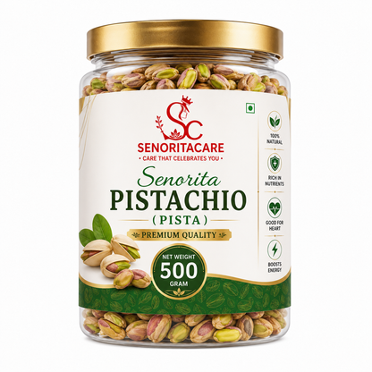 Senorita Pistachio (Pista) 500g premium pistachios healthy dry fruits by SenoritaCare