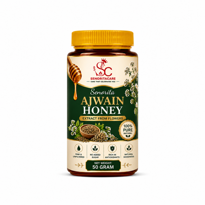 Senorita Ajwain Honey 50g – Natural Energy & Immunity Honey – Senoritacare